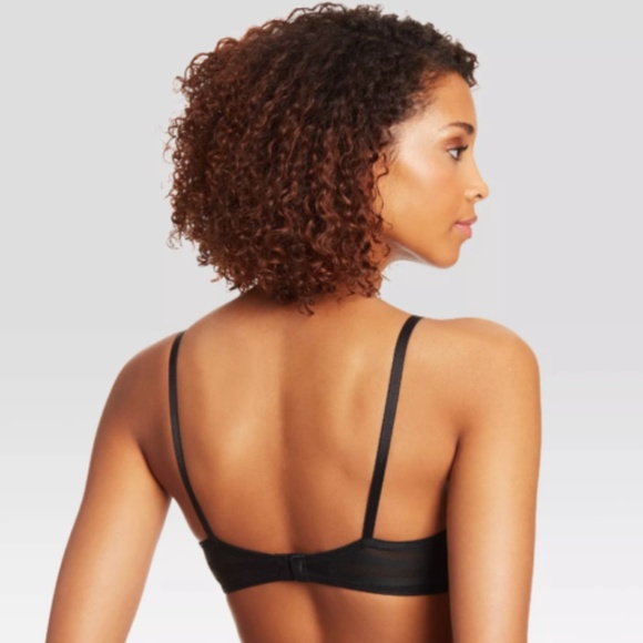 Maidenform Self Expressions T-Shirt Bra Womens Size 36B Black Stripe Underwire - Picture 3 of 10